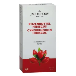 Jacob Hooy Rozenbottel hibiscus thee zakjes