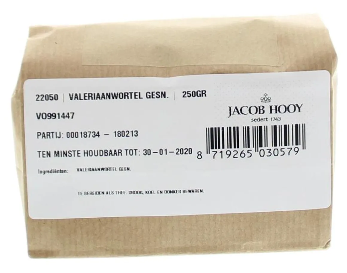 Jacob Hooy Valeriaanwortel gesneden