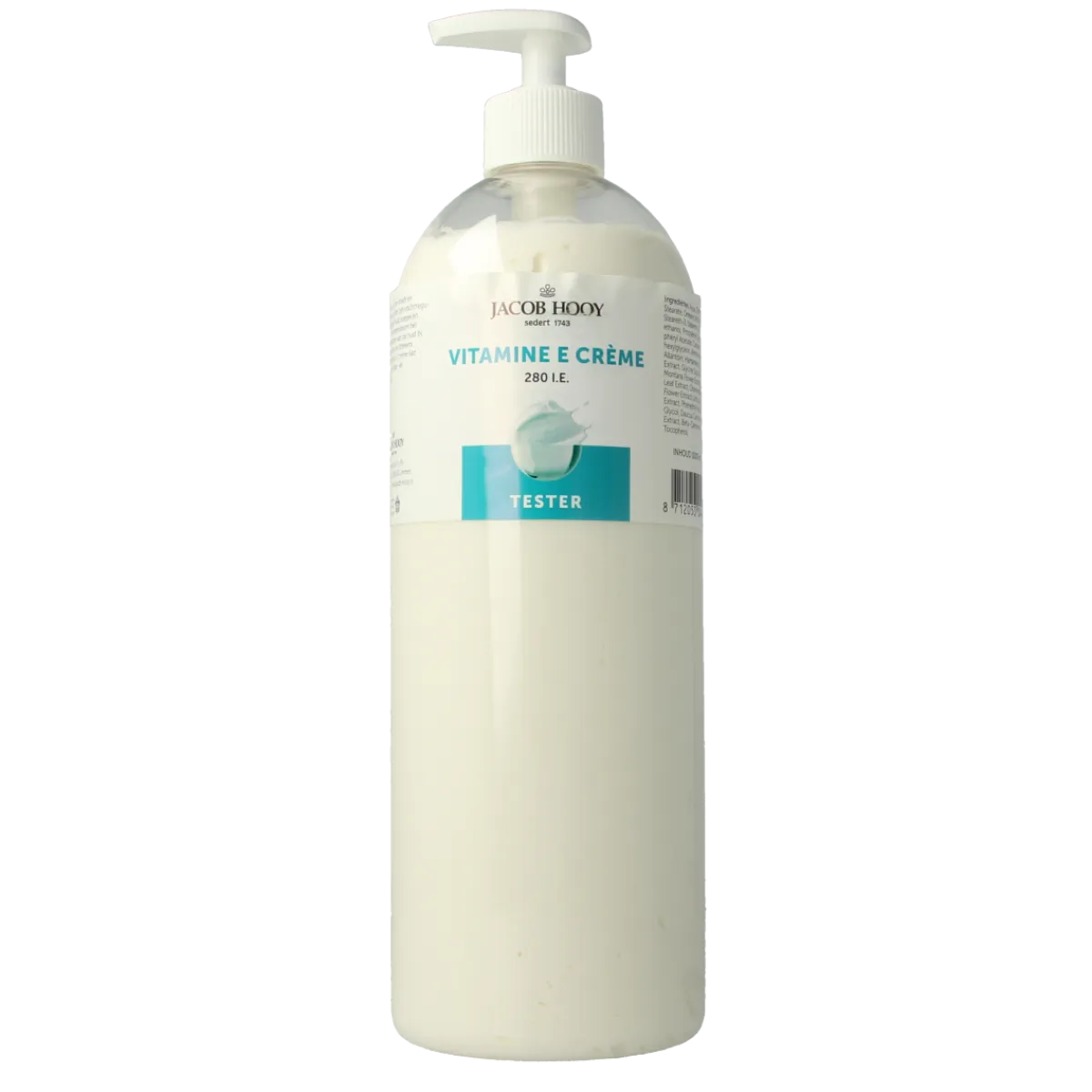 Online Jacob Hooy Vitamine E creme 1000ml tester