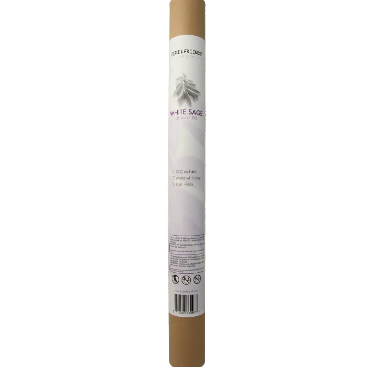 New Jiri & Friends Wierook witte salie XXL sticks