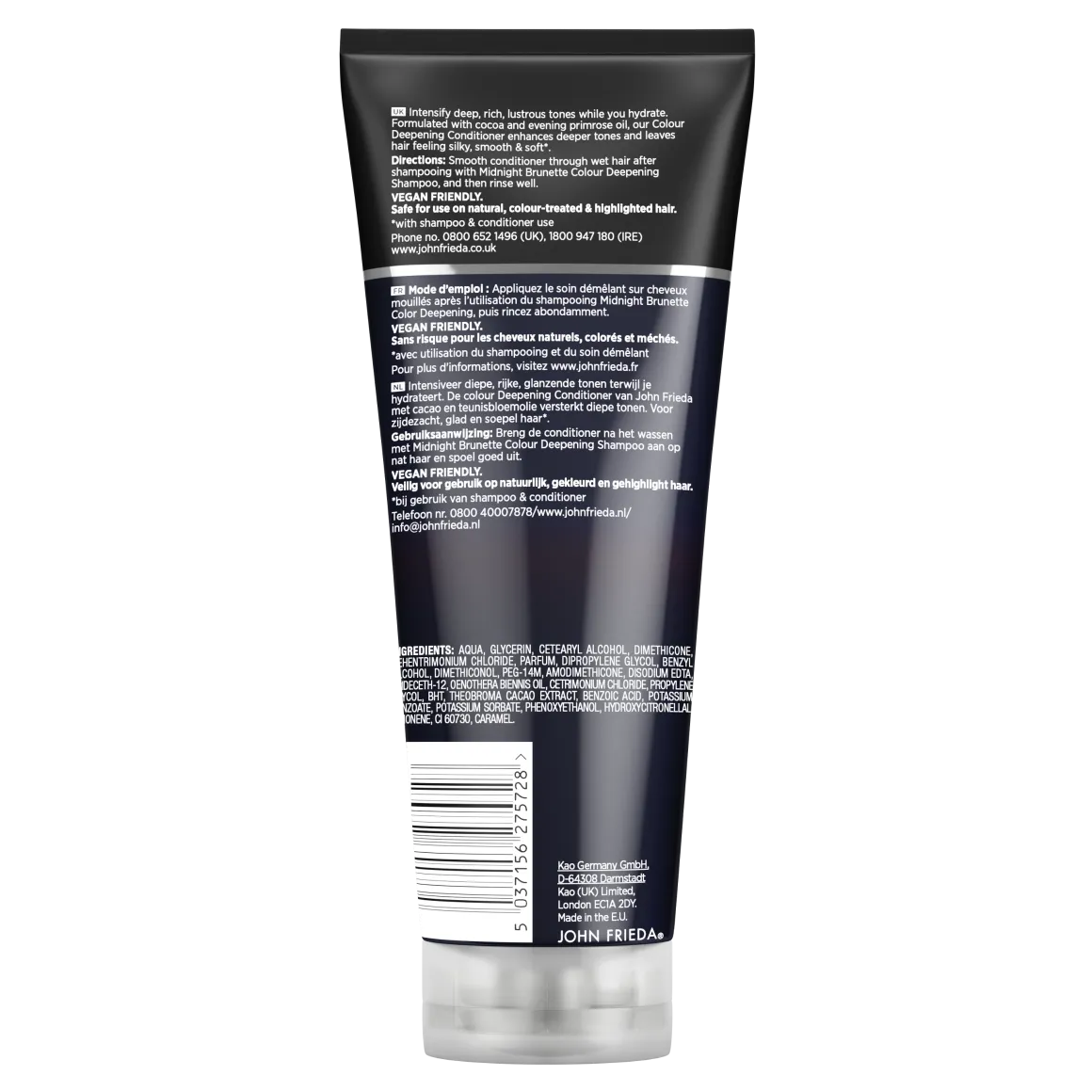 John Frieda Brilliant brunette midnight brunette conditioner