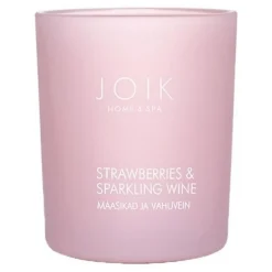 Clearance Joik Organics Geurkaars strawberry & sparkling wine vegan