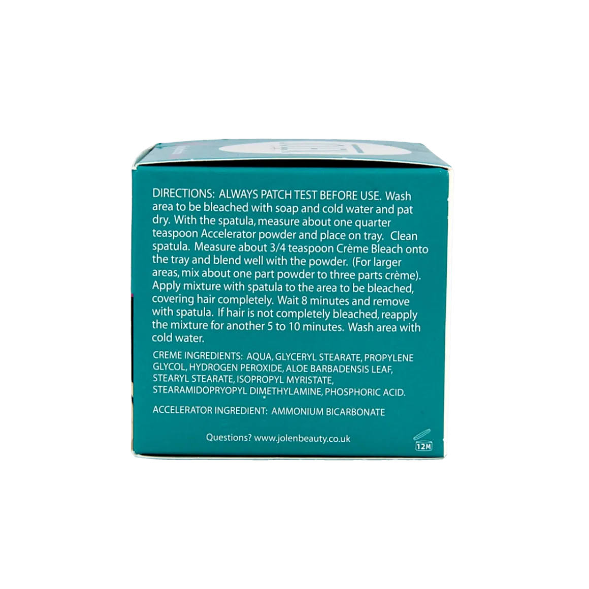 Jolen Ontkleuringscreme creme bleach mild aloe vera