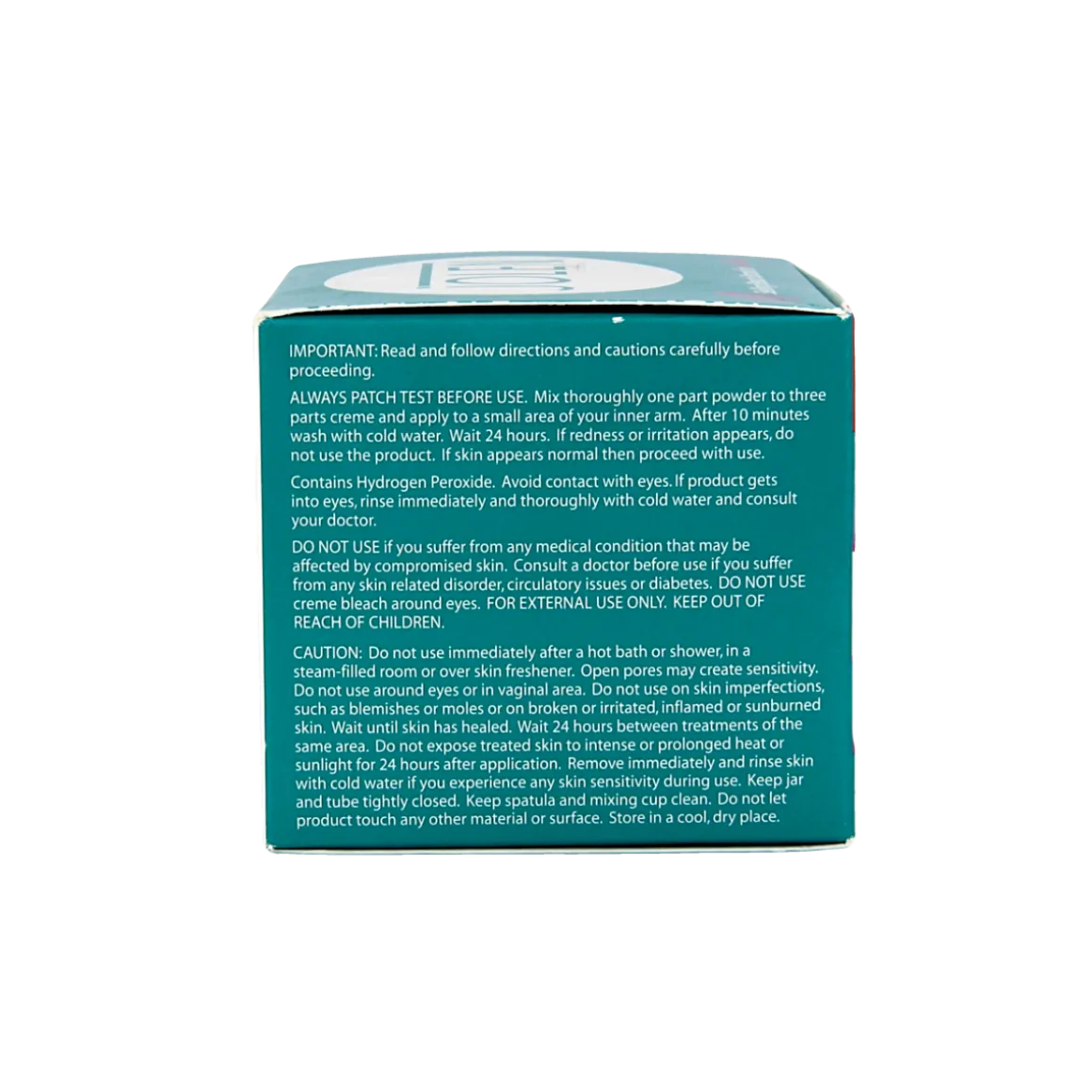 Jolen Ontkleuringscreme creme bleach mild aloe vera