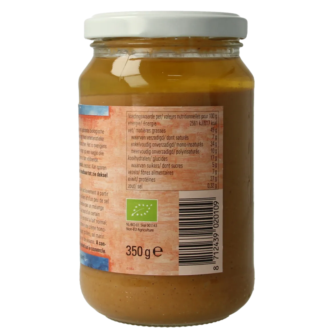 Jori Pindakaas met zout eko bio