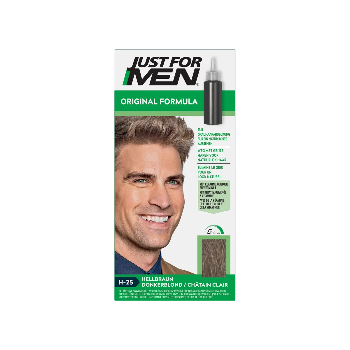 Sale Just For Men Donker blond H25 voorheen blond 2 x 30ml