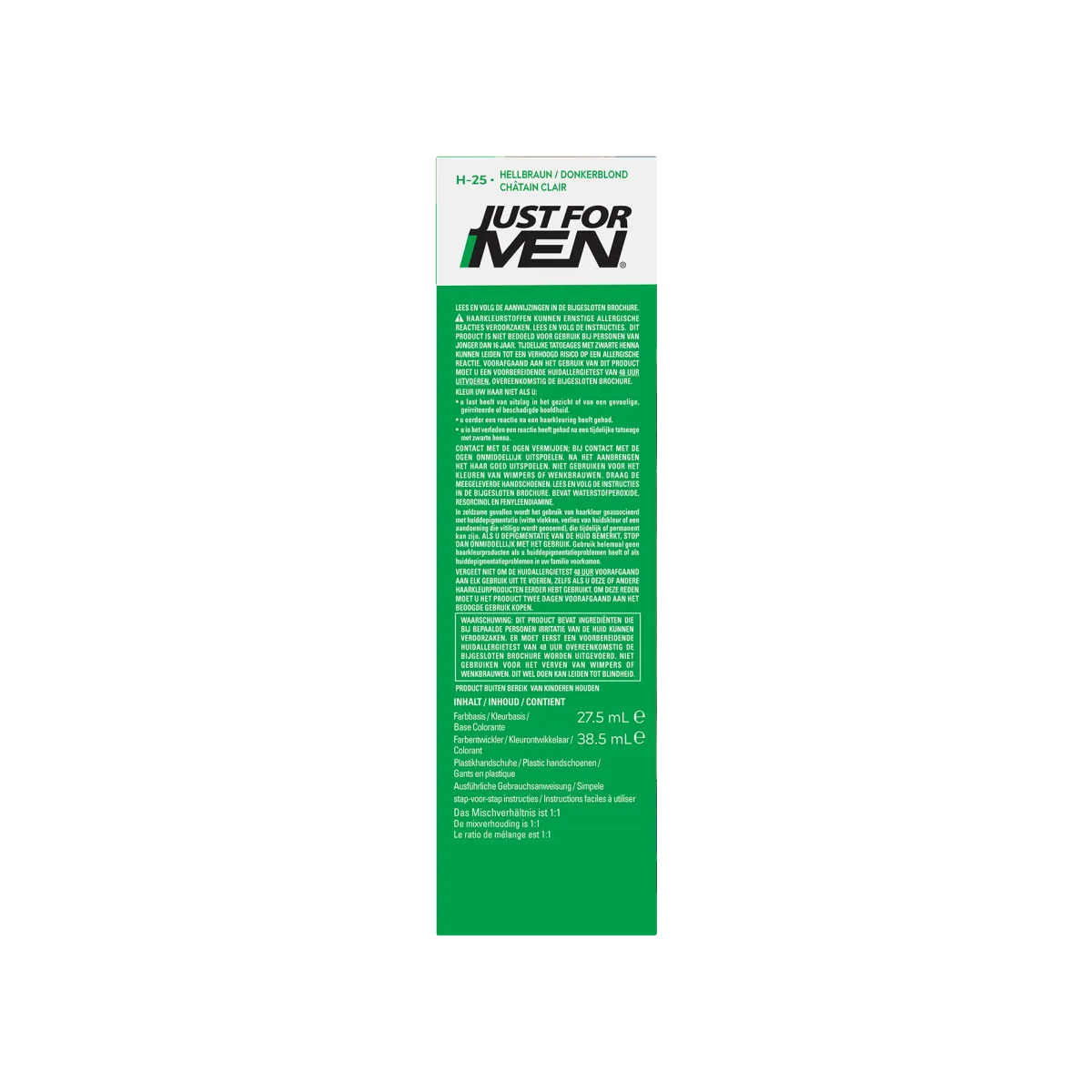 Sale Just For Men Donker blond H25 voorheen blond 2 x 30ml