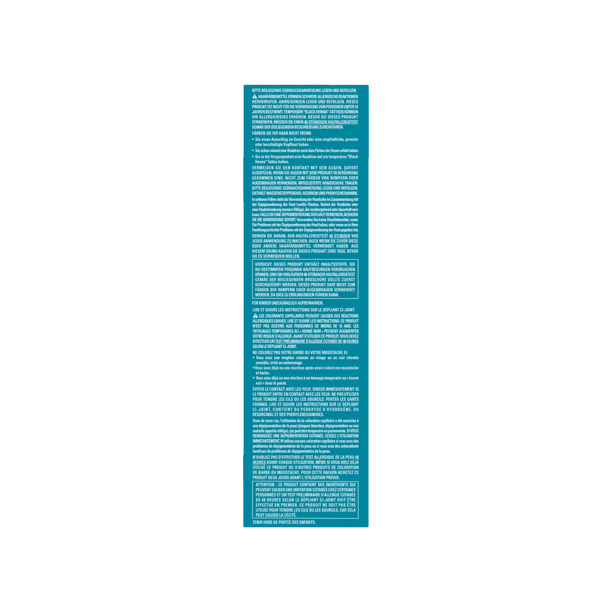 Clearance Just For Men Snor & baard donkerbruin M45