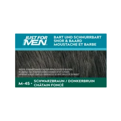 Clearance Just For Men Snor & baard donkerbruin M45