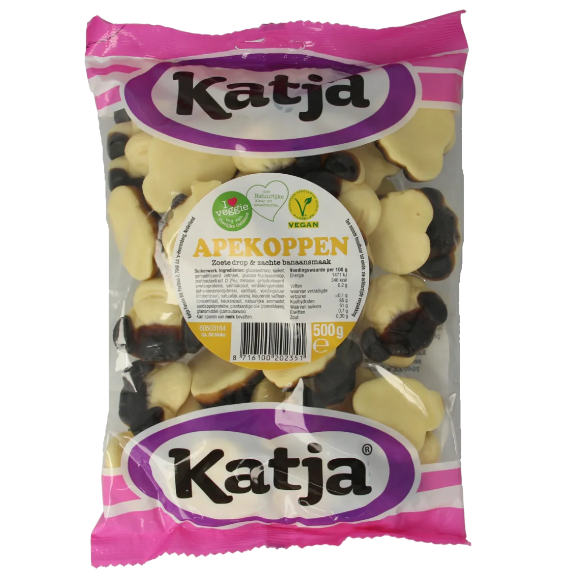 Katja Apenkoppen zakje