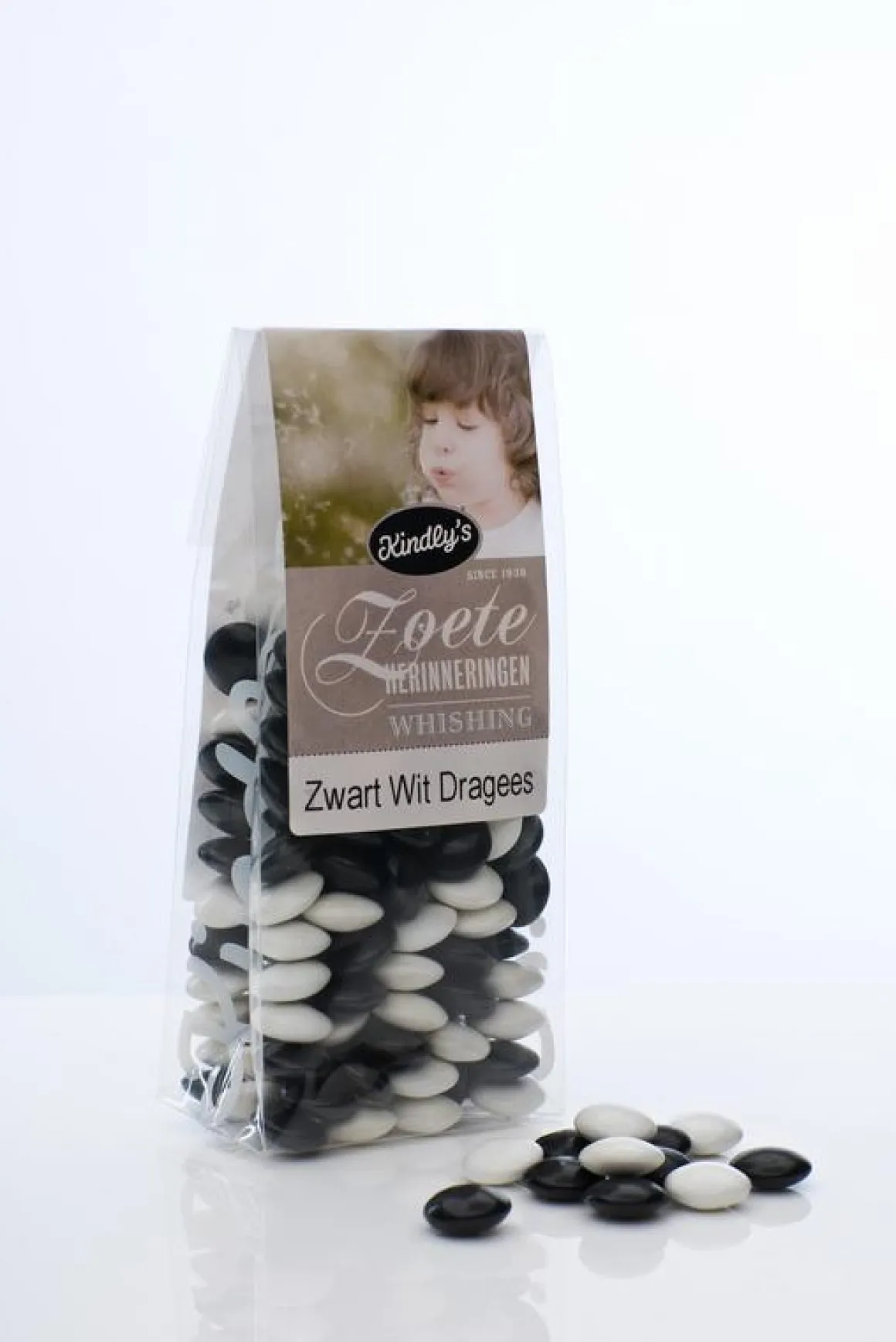 Kindly's Zwart wit dragee zoete herinneringen