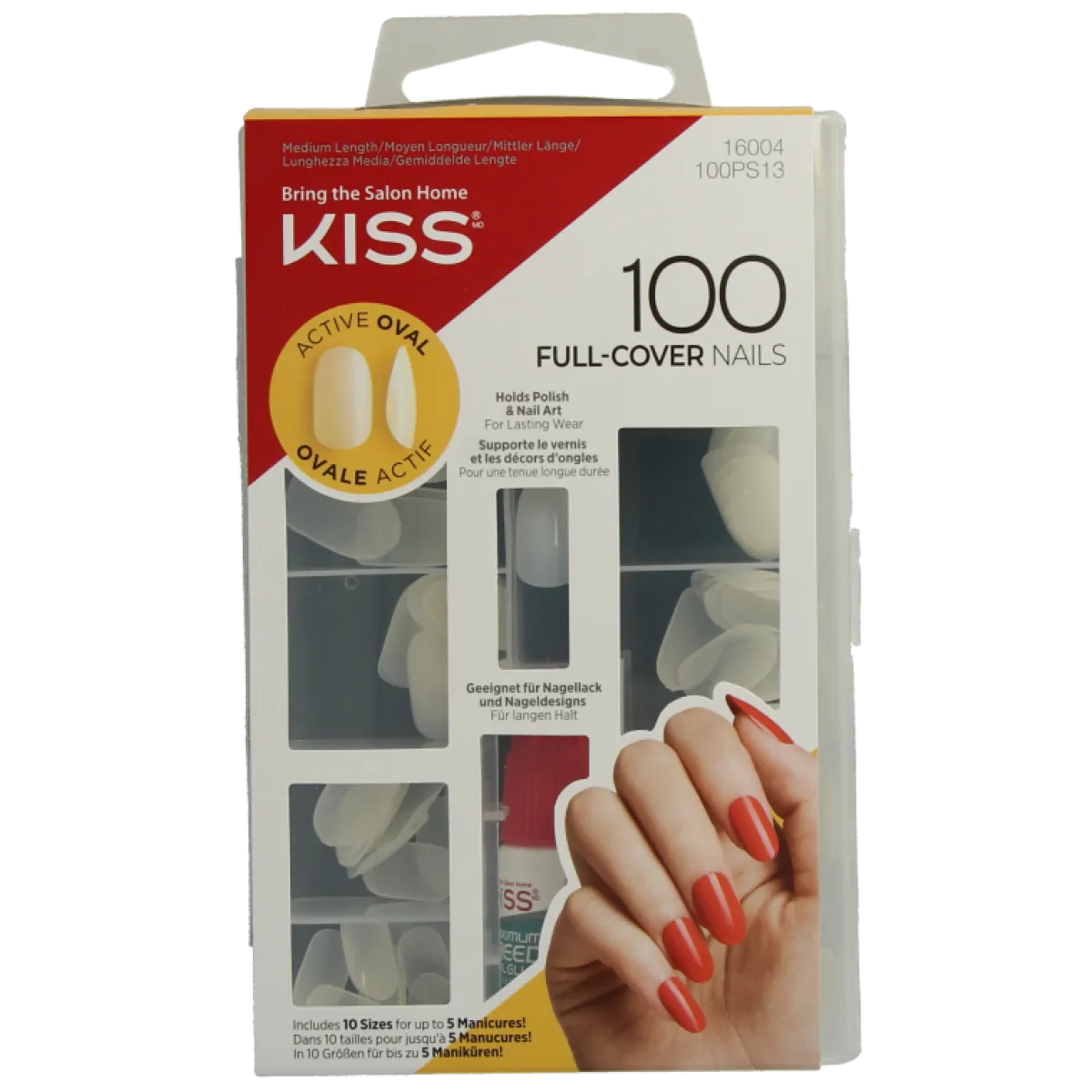 Sale Kiss Full cover nails oval