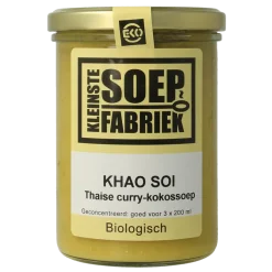 Kleinstesoepfabriek Khao Soi hemelse soep bio