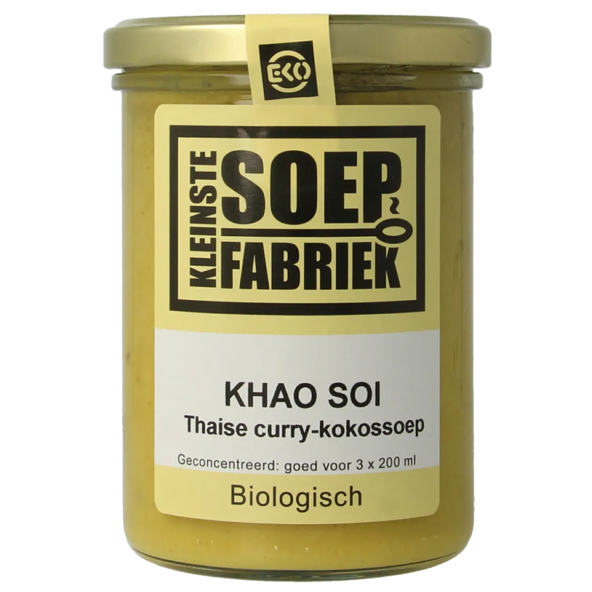Kleinstesoepfabriek Khao Soi hemelse soep bio