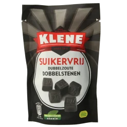 Klene Dubbelzout dobbelstenen suikervrij zakje