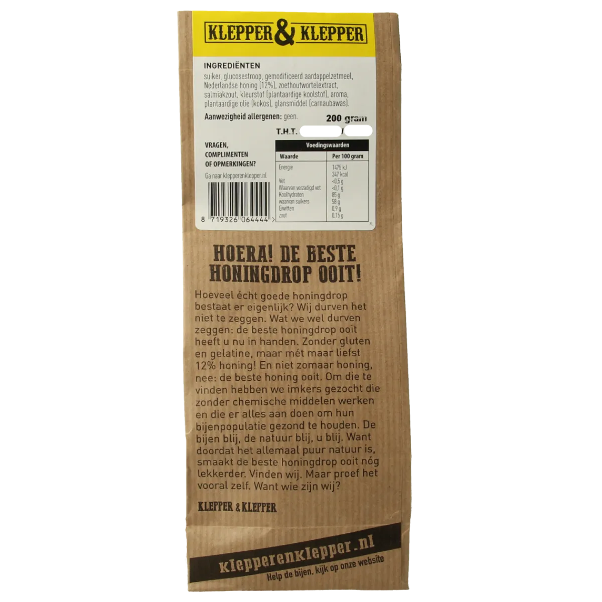 Clearance Klepper&Klepper De beste drop ooit honing