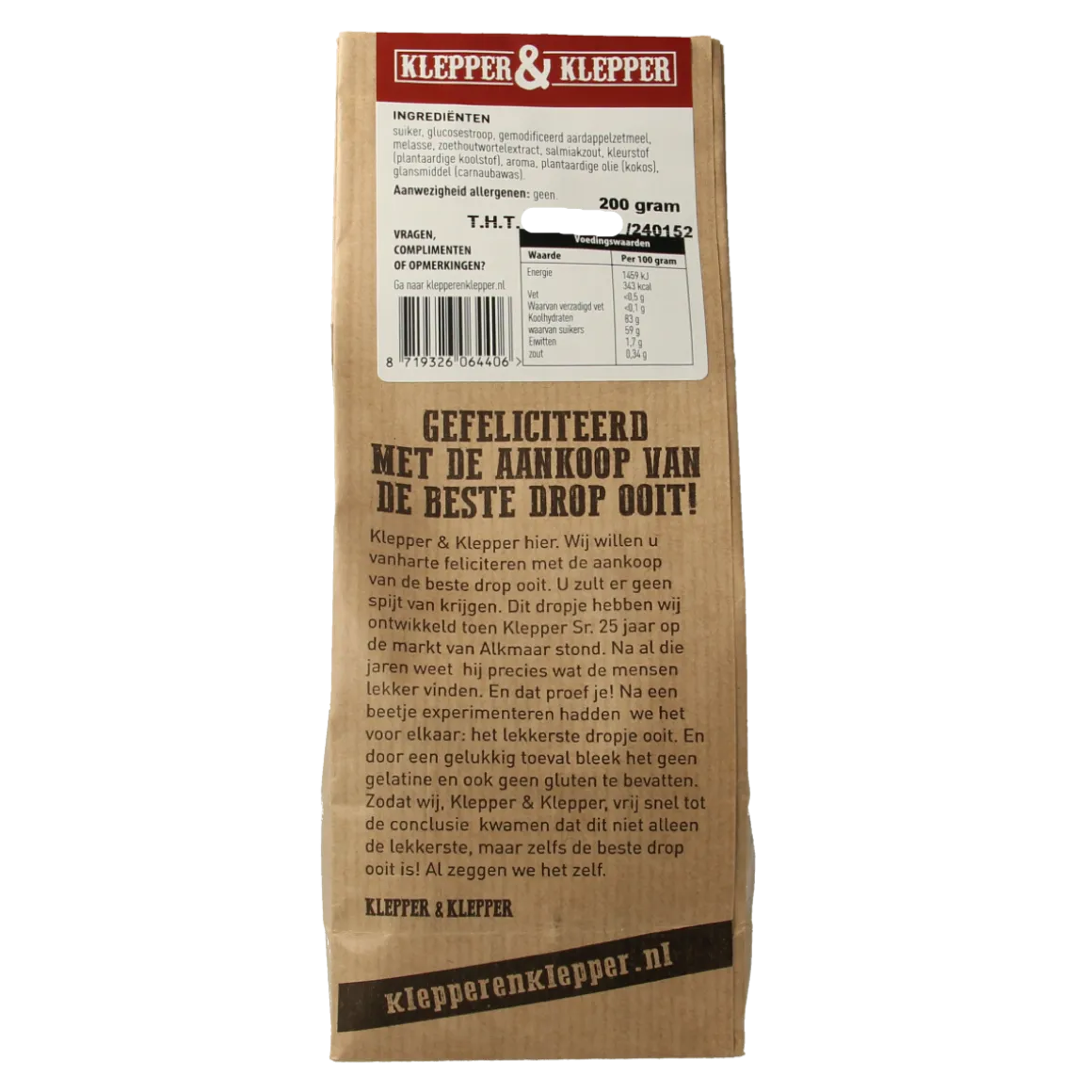 Klepper&Klepper De beste drop ooit volzoet
