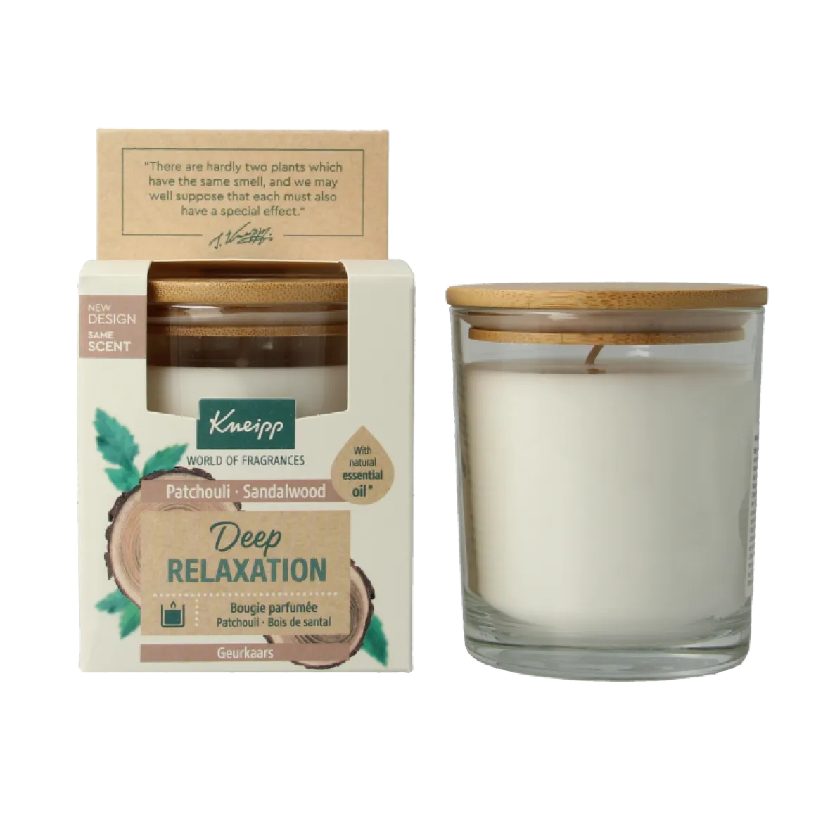 Kneipp Geurkaars sandelwood patchouli