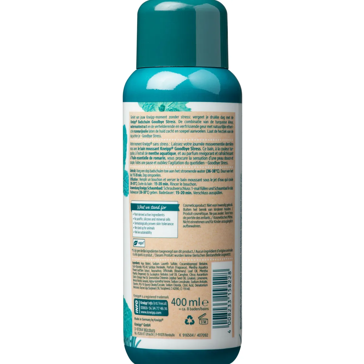 Kneipp Goodbye stress badschuim