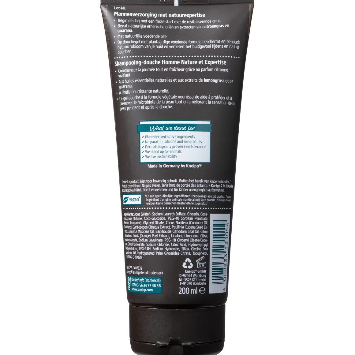 Kneipp Men body & hair 2-in-1 douche ready to go
