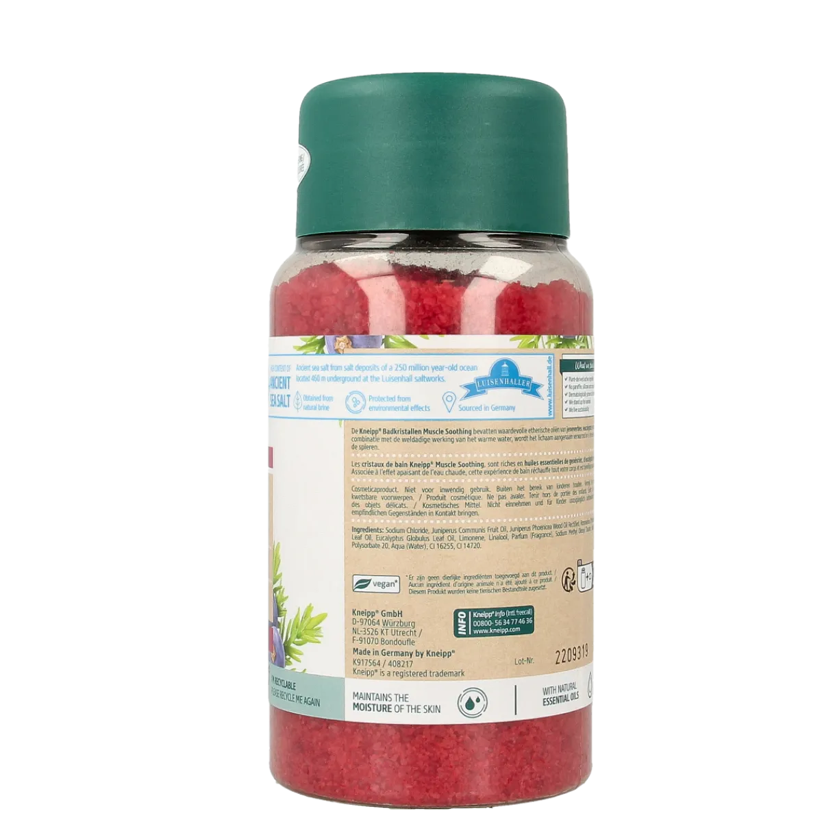 Kneipp Muscle soothing badkristallen jeneverbes