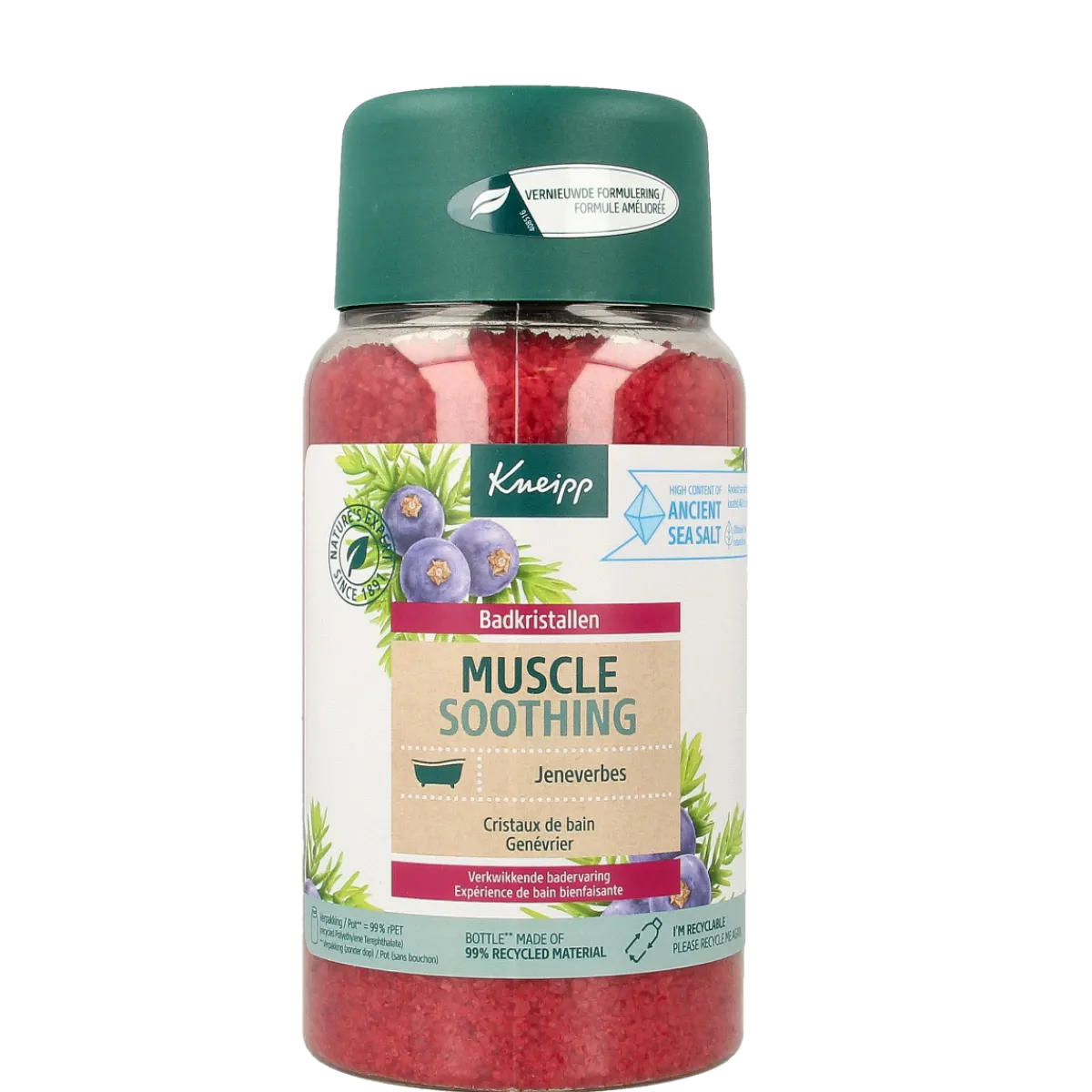 Kneipp Muscle soothing badkristallen jeneverbes