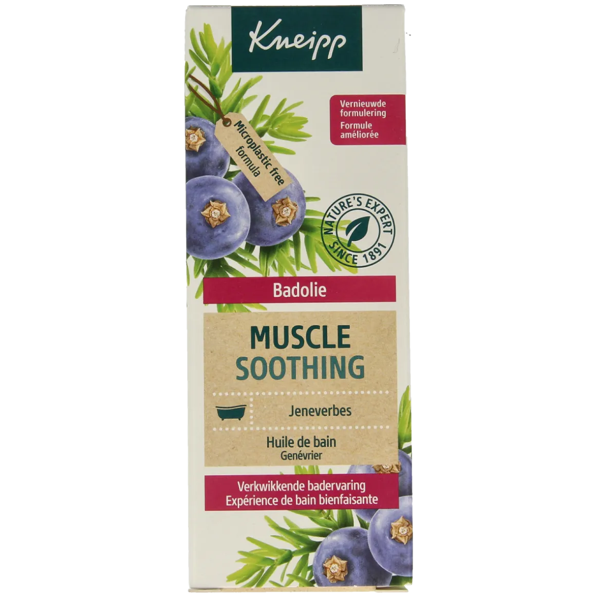 Kneipp Muscle soothing badolie jeneverbes