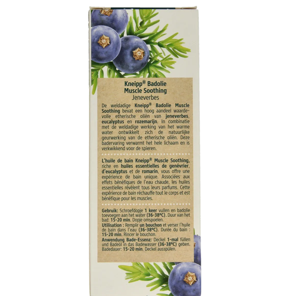 Kneipp Muscle soothing badolie jeneverbes