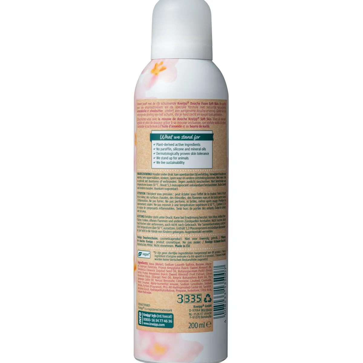 Outlet Kneipp Soft skin douche foam amandelbloesem
