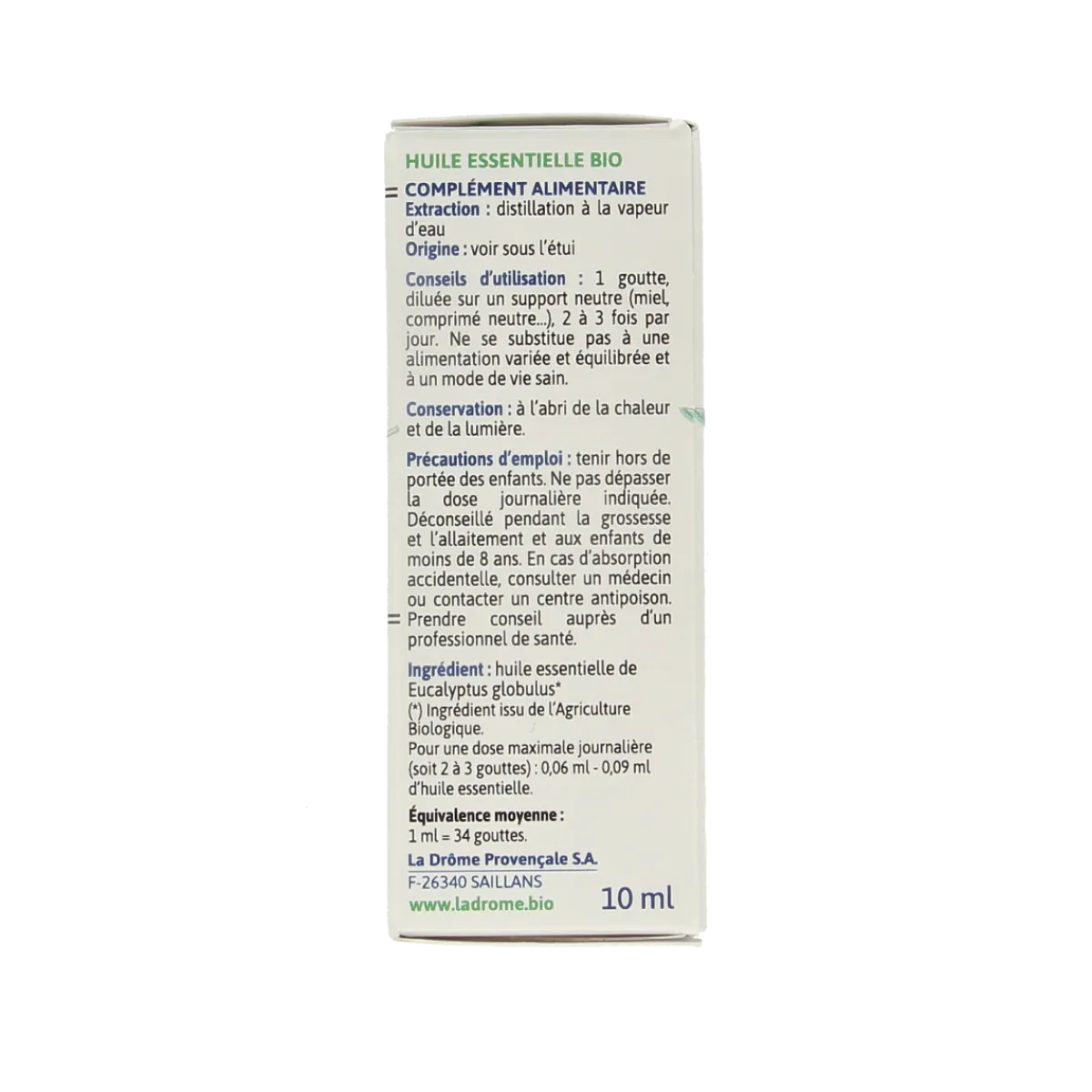 Discount Ladrome Eucalyptus globulus olie bio