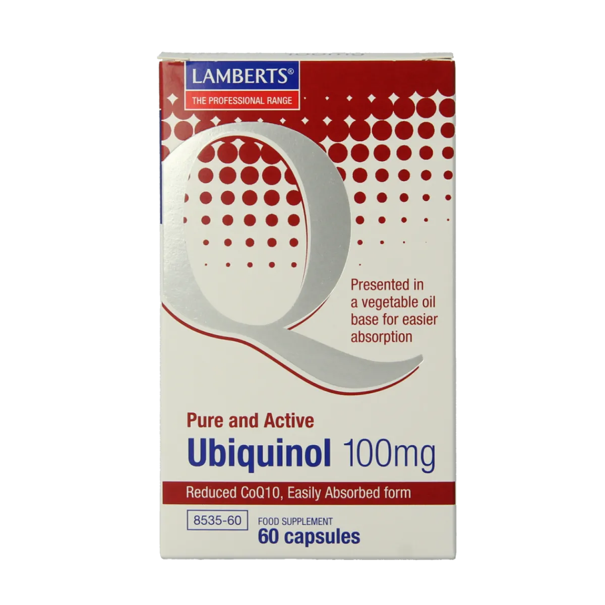 Best Lamberts Co enzym Q10 100mg (Ubiquinol)