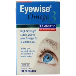 Clearance Lamberts Eyewise krachtige luteïne 20mg met omega 3