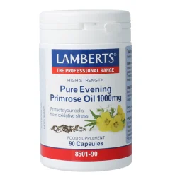 Lamberts Teunisbloemolie 1000mg (pure evening primrose oil)