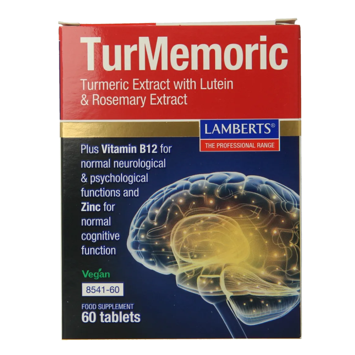 Lamberts Turmemoric met curcuma, luteïne en rozemarijn