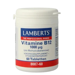 Best Lamberts Vitamine B12 1000mcg (methylcobalamine)