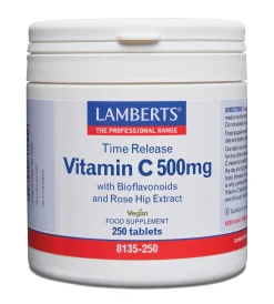 Hot Lamberts Vitamine C 500mg & bioflavonoiden time release