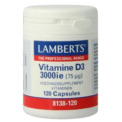 Lamberts Vitamine D3 3000IE 75mcg