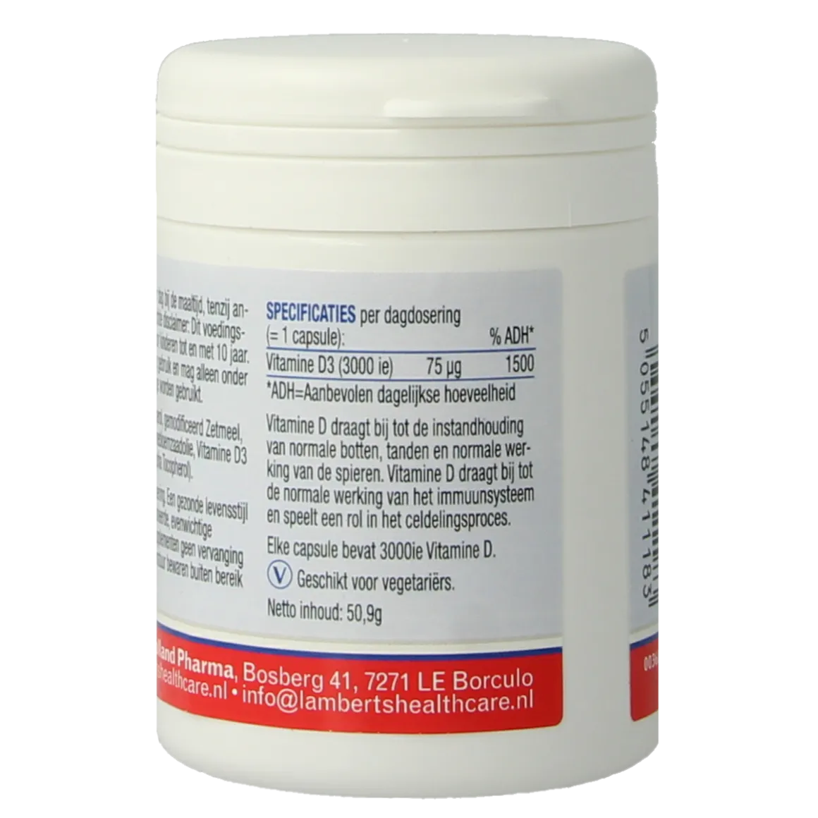 Lamberts Vitamine D3 3000IE 75mcg