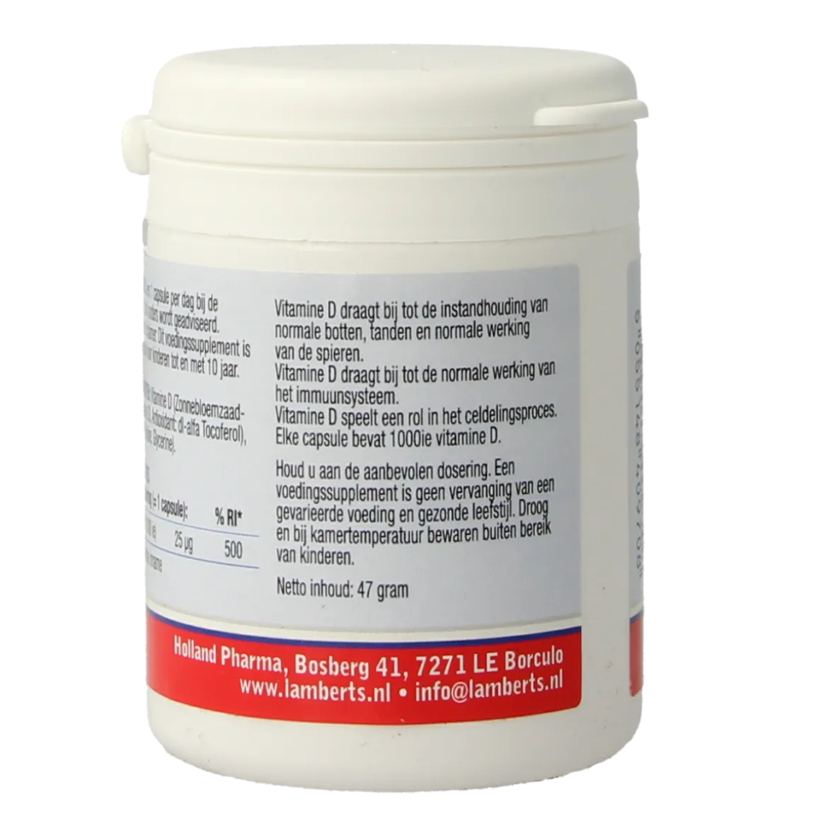 Lamberts Vitamine D3 1000IE 25mcg