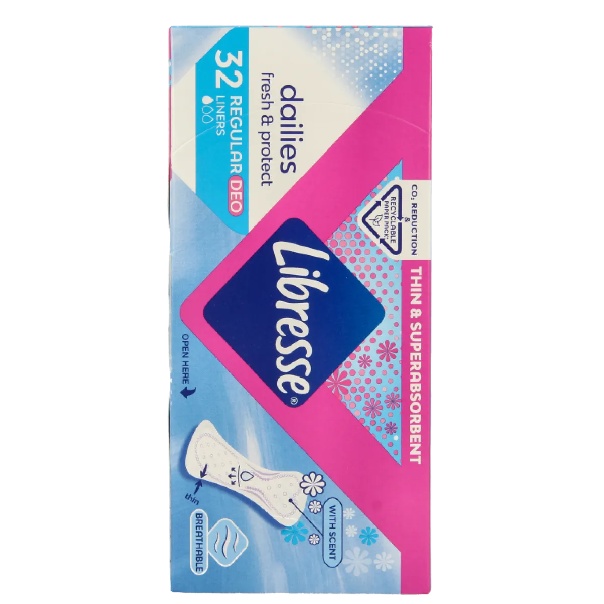 Online Libresse Inlegkruisjes daily fresh normaal deo fresh