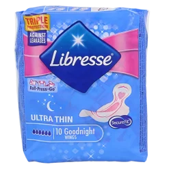 Libresse Ultra thin goodnight wings