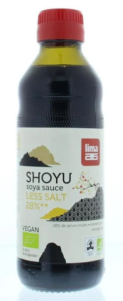 Lima Shoyu 28% less salt bio