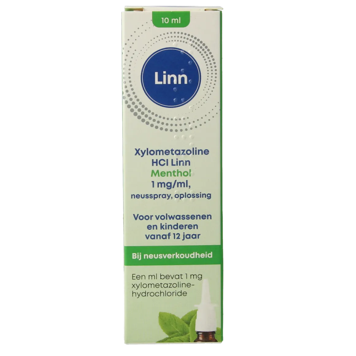 Linn Neusspray xylometazoline/menthol 1mg