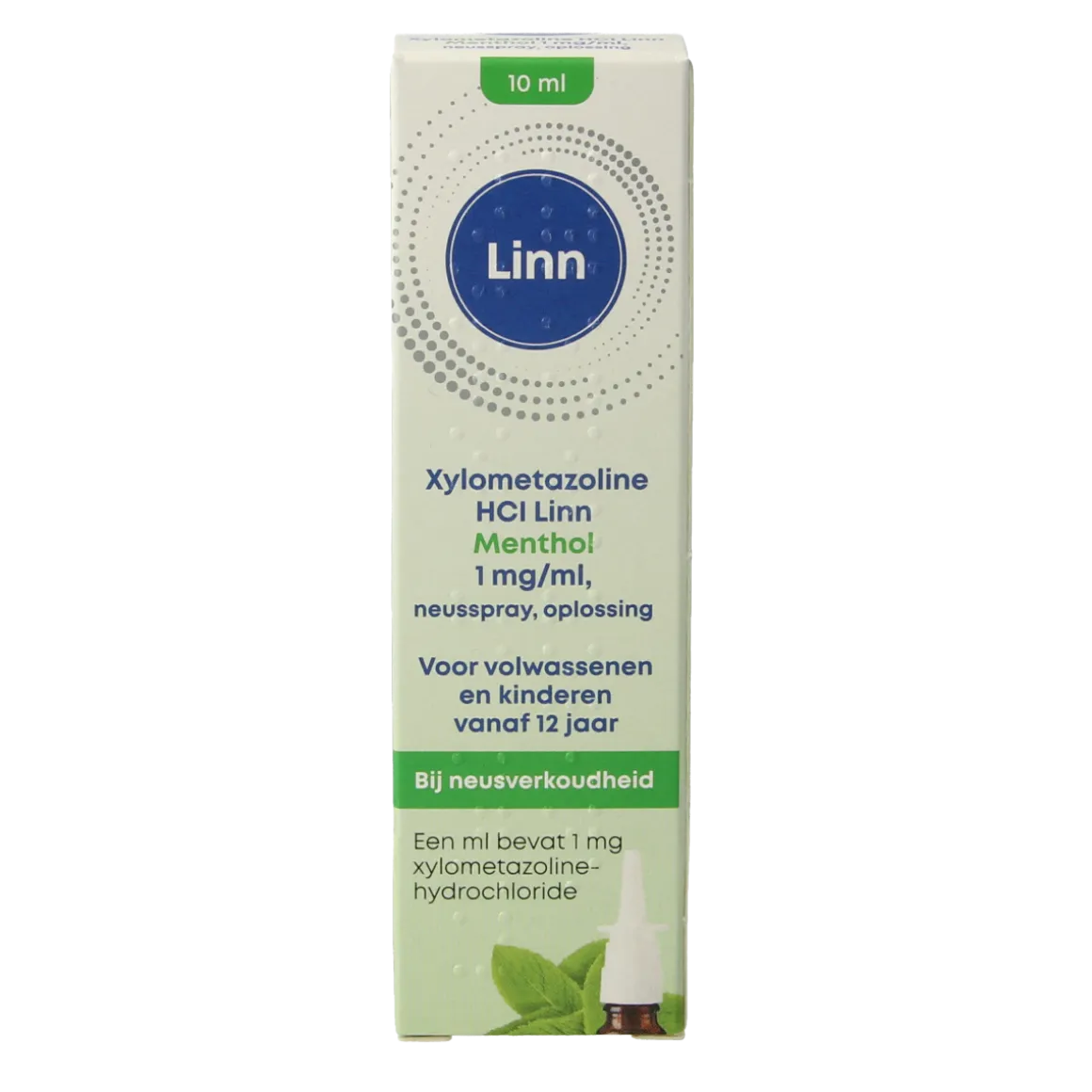 Linn Neusspray xylometazoline/menthol 1mg