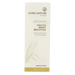 Living Nature Nachtcreme gevoelige huid