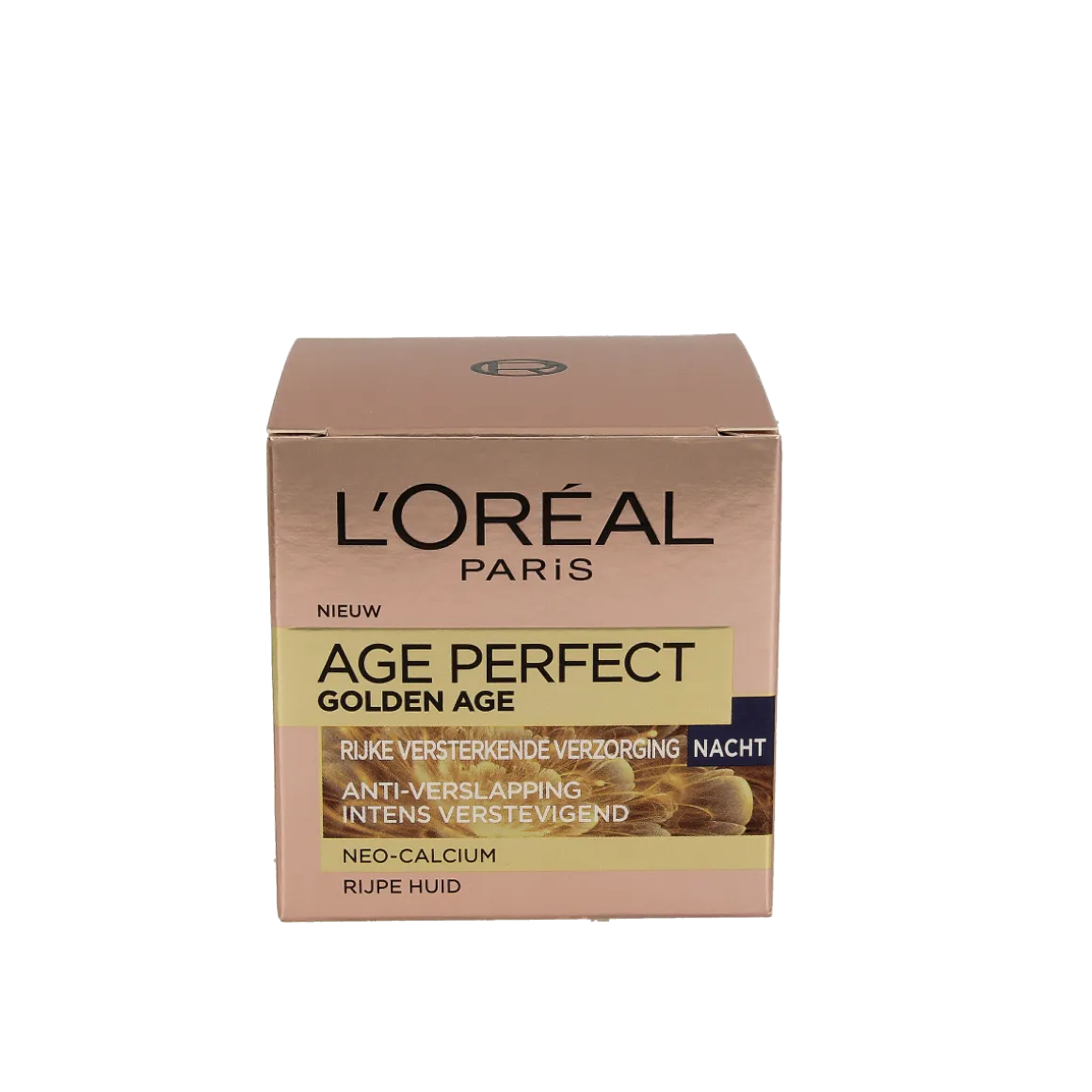 L'Oreal Paris Age perfect gold age nachtcreme pioenroos