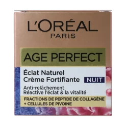 L'Oreal Paris Age perfect gold age nachtcreme pioenroos