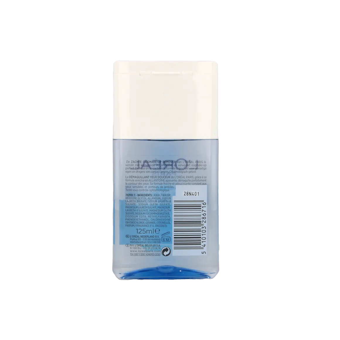 L'Oreal Paris Zachte oogmake-up remover