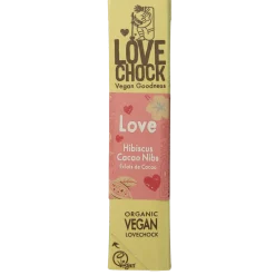 Lovechock Love hibiscus cacao nibs bio