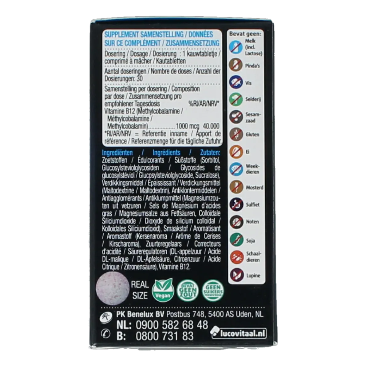 Online Lucovitaal Calcium D3 gum